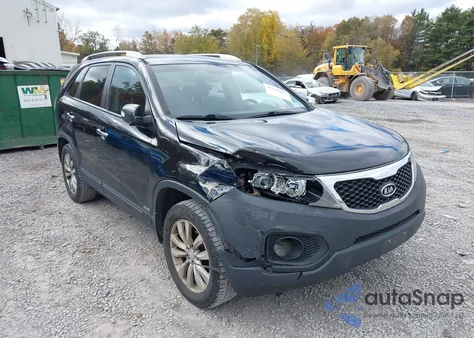 2011 Kia Sorento Ex из США, поврежденный, VIN 5XYKUCA12BG132504